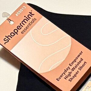 Shapermint Everyday Empower High-Waisted Shaper Shorts ~ Black/2XL